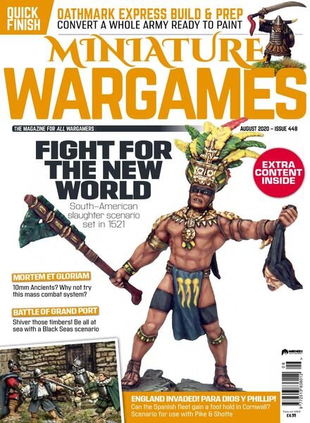 Miniature Wargames – August 2020 Cover
