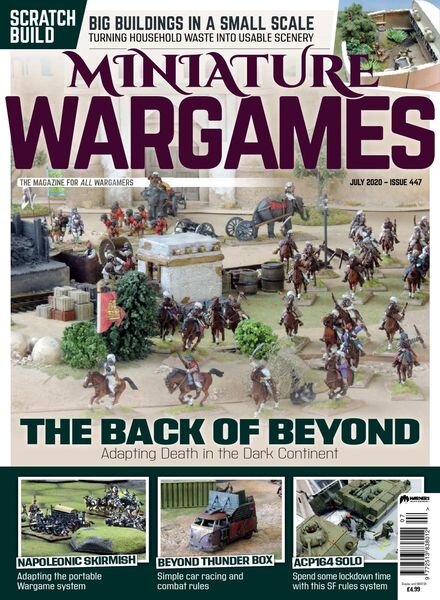 Miniature Wargames – July 2020 Cover