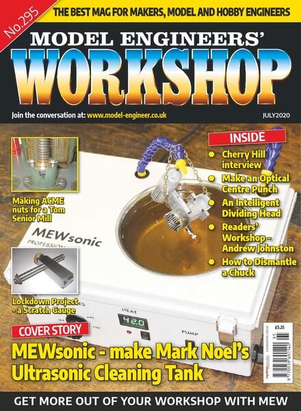 Model Engineers’ Workshop Magazine – July-August 2020 Cover
