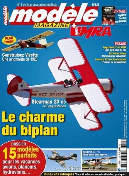 Modele Magazine – juillet 2020 Cover