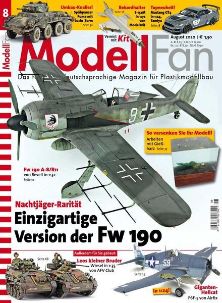 ModellFan – August 2020 Cover