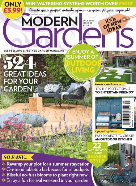 Modern Gardens – July 2020 Cover