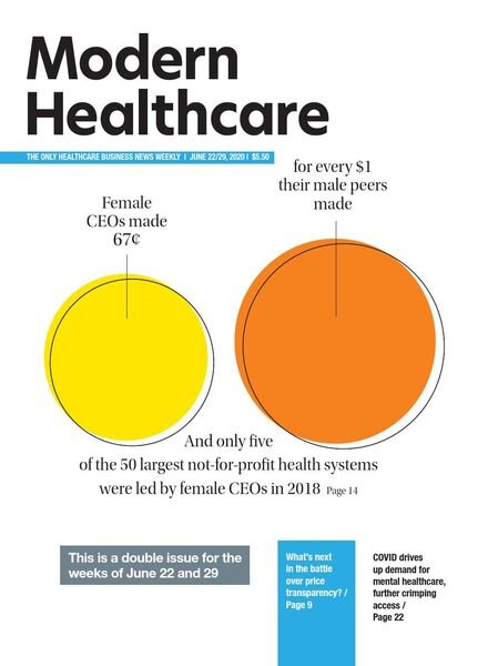 Modern Healthcare – June 29, 2020 Cover