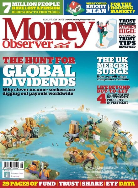 Money Observer – August 2018 Cover
