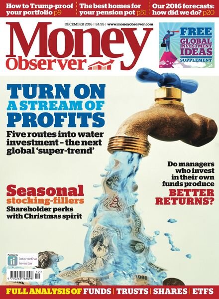 Money Observer – December 2016 Cover