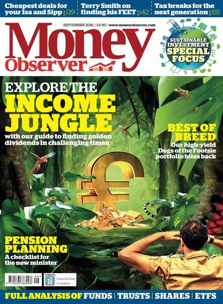 Money Observer – September 2016 Cover