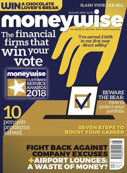 Moneywise – August 2018 Cover