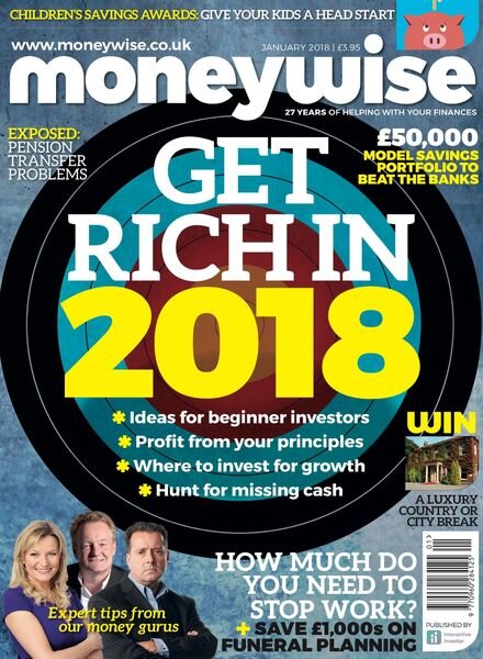 Moneywise – January 2018 Cover