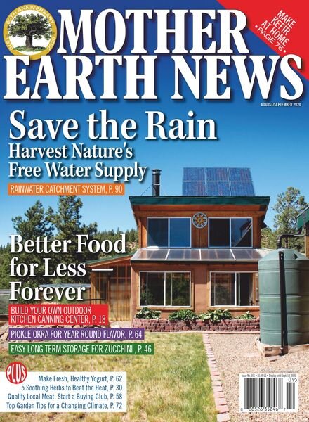 Mother Earth News – August-September 2020 Cover
