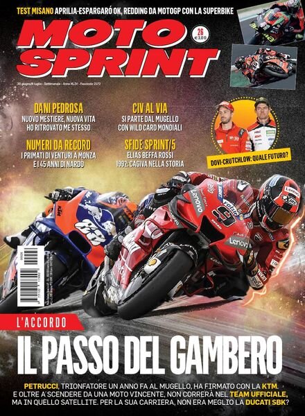 Moto Sprint – 30 Giugno 2020 Cover