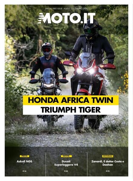 Moto.it Magazine – 23 Giugno 2020 Cover