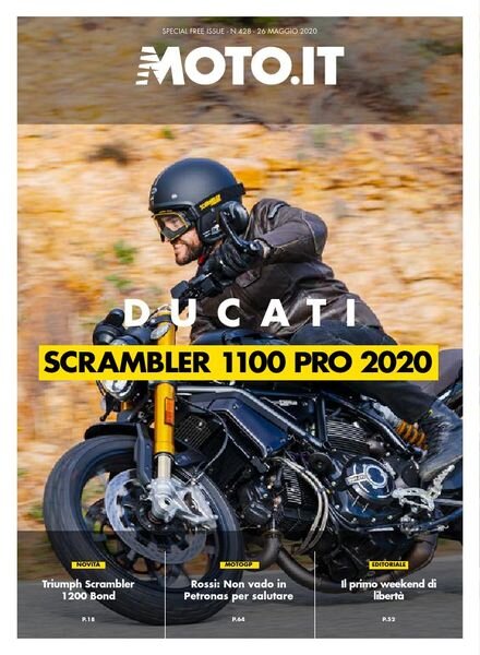 Moto.it Magazine – 26 Maggio 2020 Cover