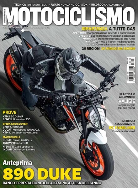 Motociclismo Italia – Giugno 2020 Cover