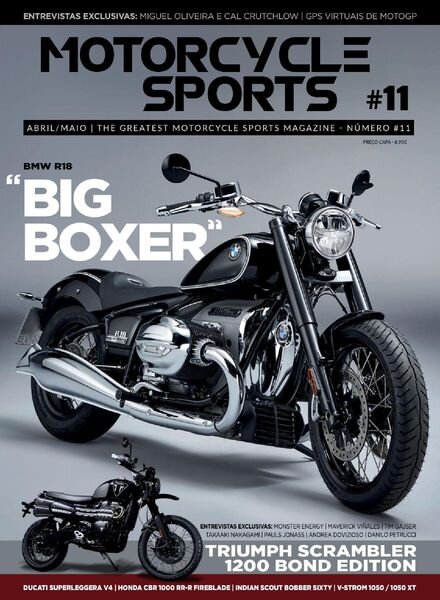 Motorcycle Sports – Abril-Maio 2020 Cover