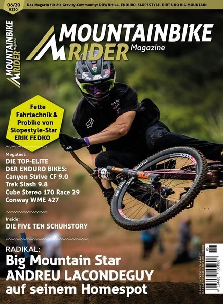 Mountainbike Rider – Juni 2020 Cover