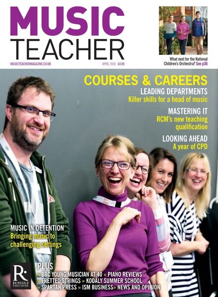 Music Teacher – April 2018 Cover