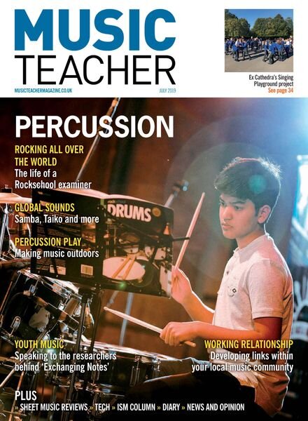 Music Teacher – July 2019 Cover