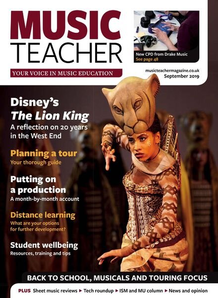 Music Teacher – September 2019 Cover