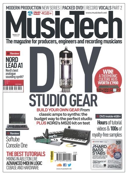 MusicTech – June 2014 Cover
