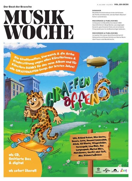 MusikWoche – 06 Juli 2020 Cover