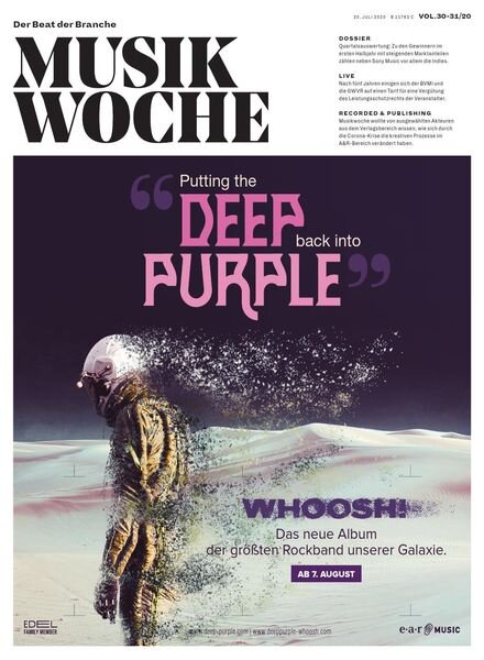 MusikWoche – 20 Juli 2020 Cover