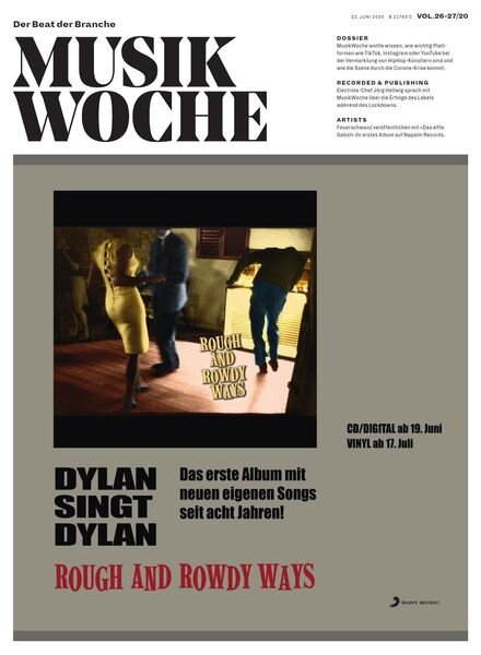 MusikWoche – 22 Juni 2020 Cover
