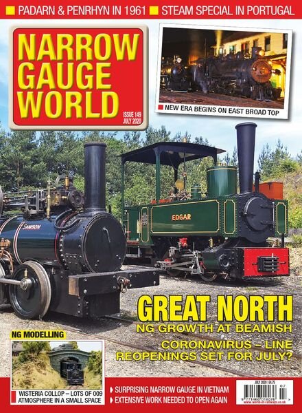 Narrow Gauge World – July 2020 Cover