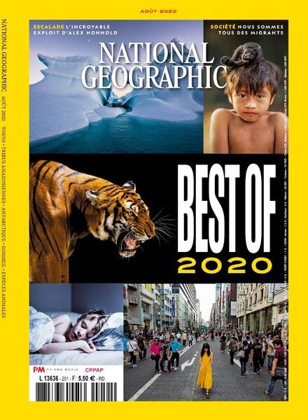 National Geographic France – Aout 2020 Cover