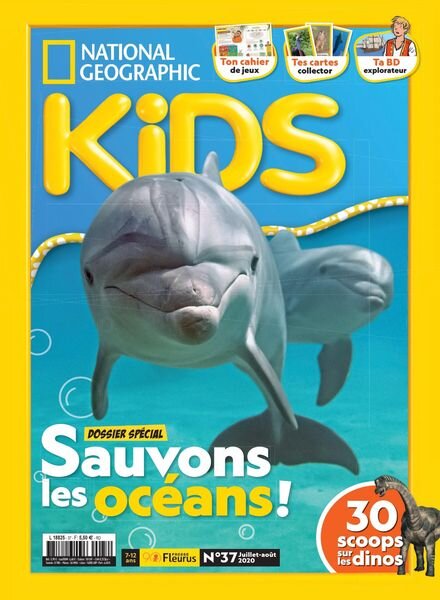 National Geographic Kids France – Juillet-Aout 2020 Cover