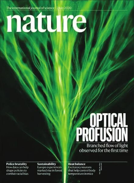 Nature – 2 July 2020 Cover