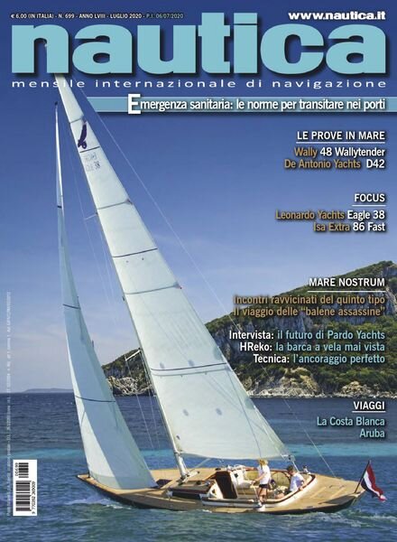 Nautica – luglio 2020 Cover