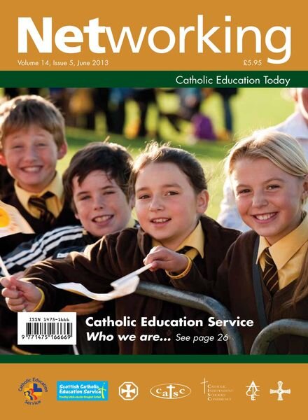 Networking – Catholic Education Today – June 2013 Cover