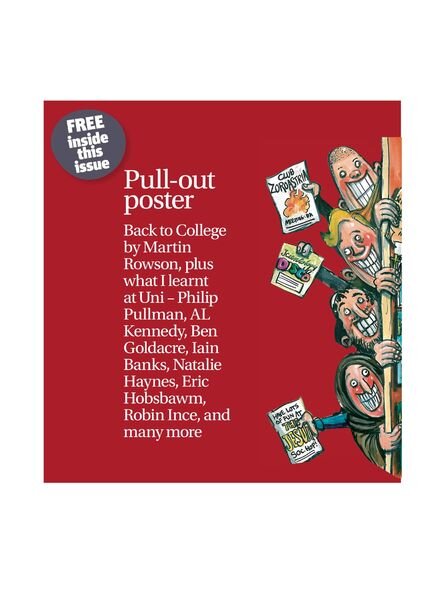 New Humanist – Back to College Poster Cover