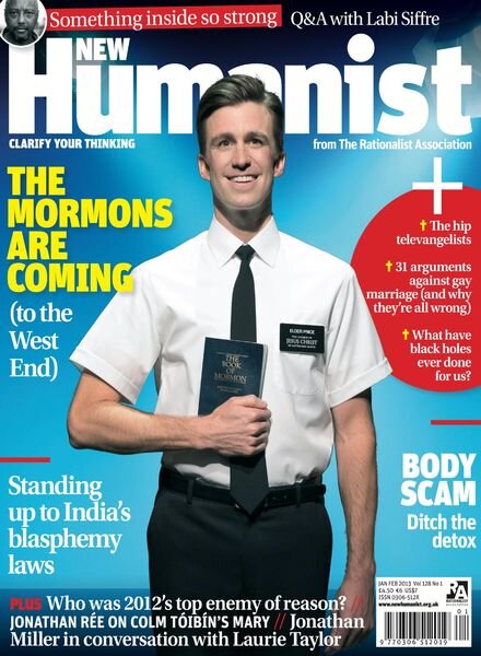 New Humanist – January – February 2013 Cover