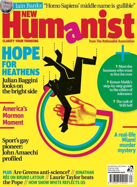 New Humanist – July – August 2012 Cover