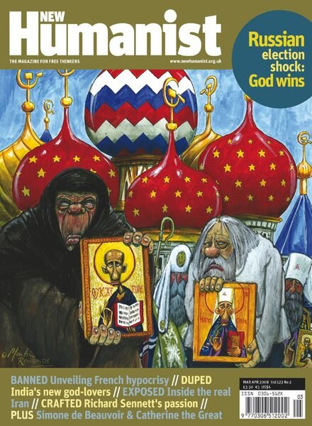 New Humanist – March – April 2008 Cover
