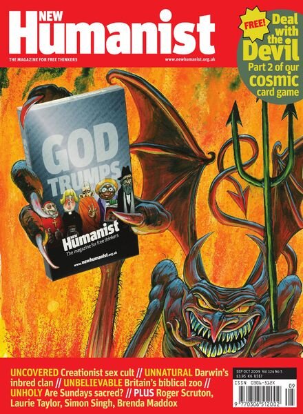 New Humanist – September-October 2009 Cover