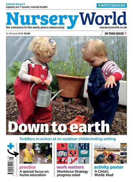 Nursery World – 11 June 2018 Cover