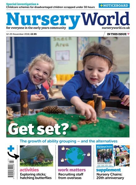 Nursery World – 12 November 2018 Cover