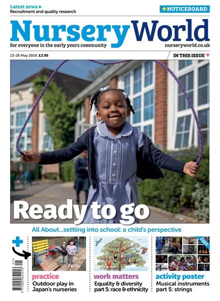 Nursery World – 13 May 2019 Cover
