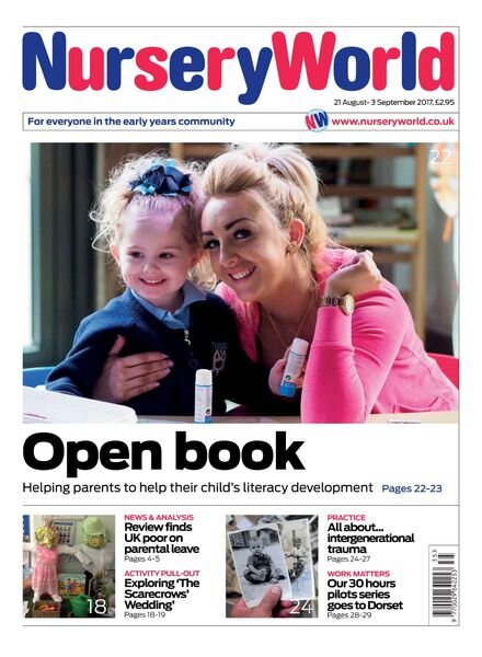 Nursery World – 21 August 2017 Cover