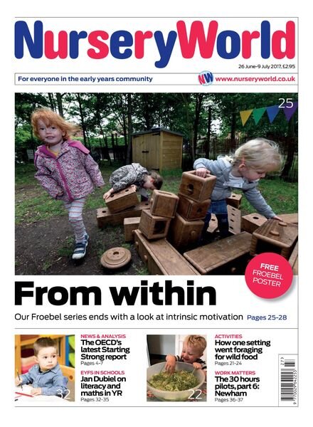 Nursery World – 26 June 2017 Cover