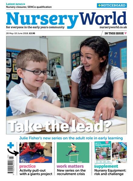 Nursery World – 28 May 2018 Cover