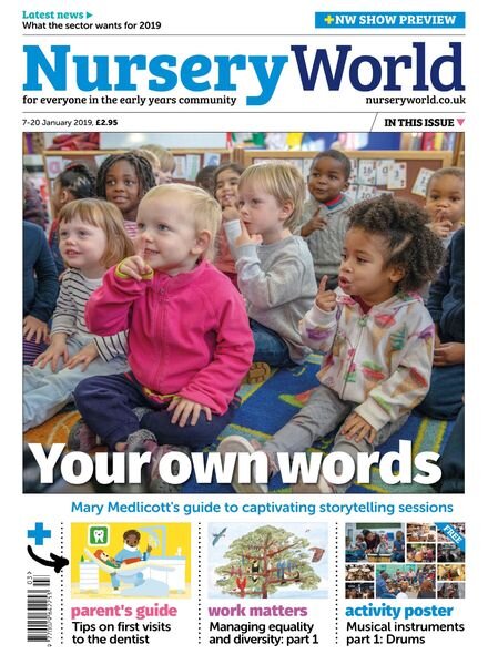 Nursery World – 7 January 2019 Cover