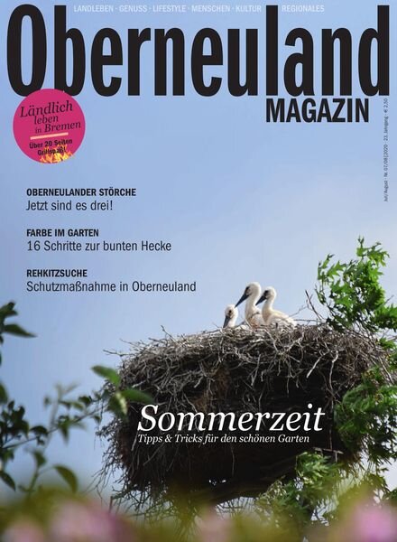 Oberneuland Magazin – 26 Juni 2020 Cover