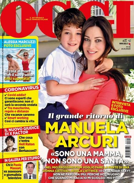 Oggi – 25 giugno 2020 Cover