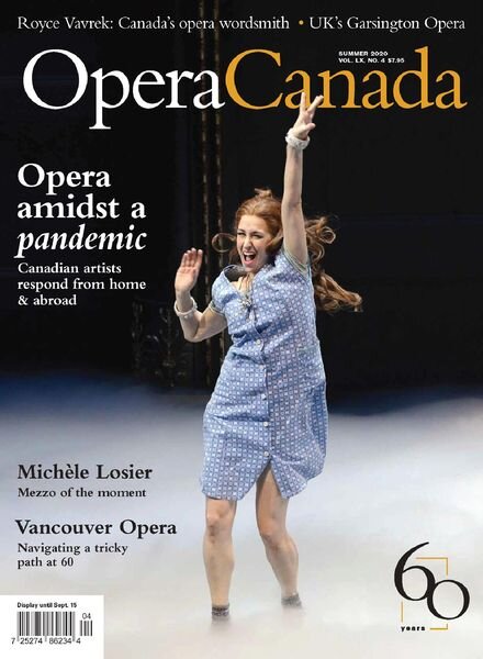 Opera Canada – June 2020 Cover