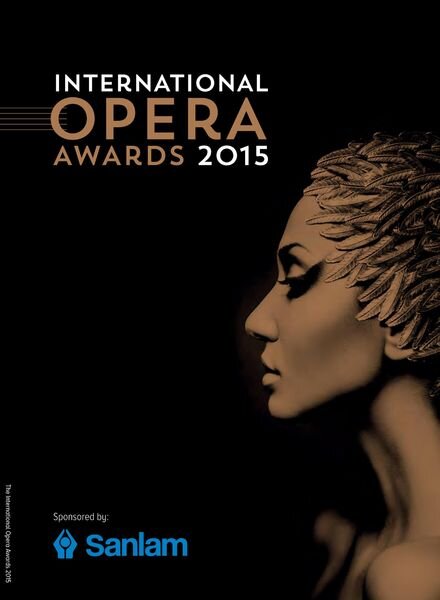 Opera – International Opera Awards 2015 Cover