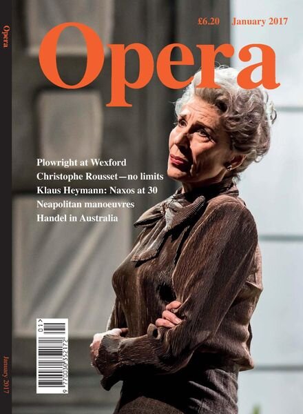 Opera – January 2017 Cover