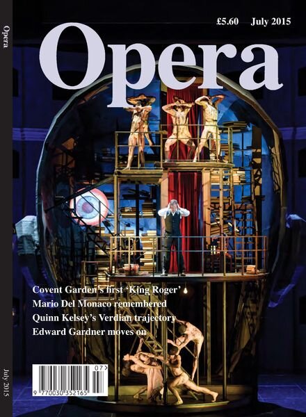 Opera – July 2015 Cover